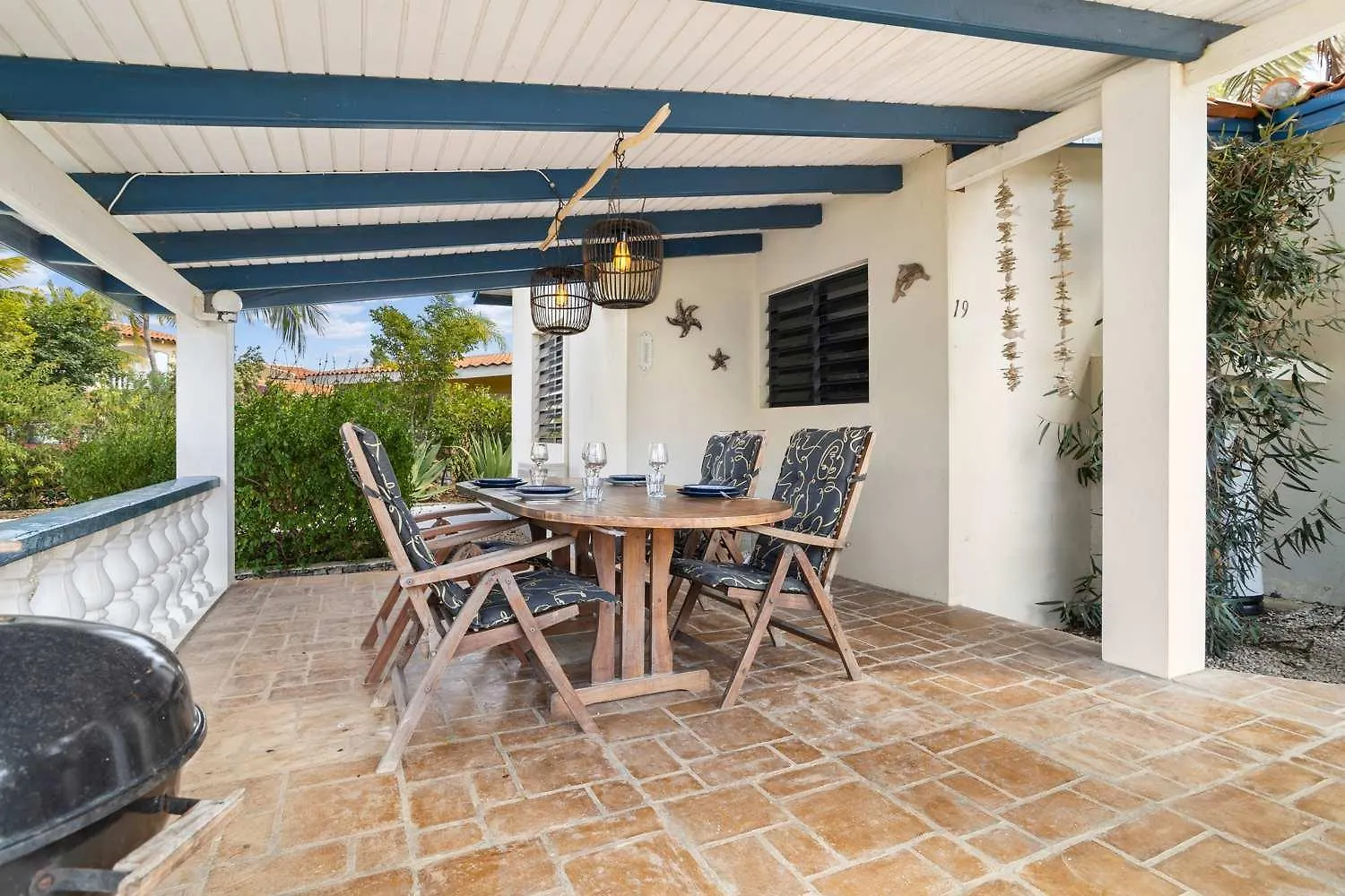 Tatil Evi 19 Casa Peces Villa Playa Karayip Hollandası